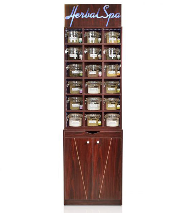 Mini LED Herbal Display Cabinet