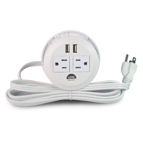 USB & Power Plug Round Socket