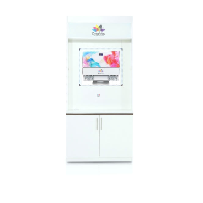 Dreamau Machine Cabinet Display-White